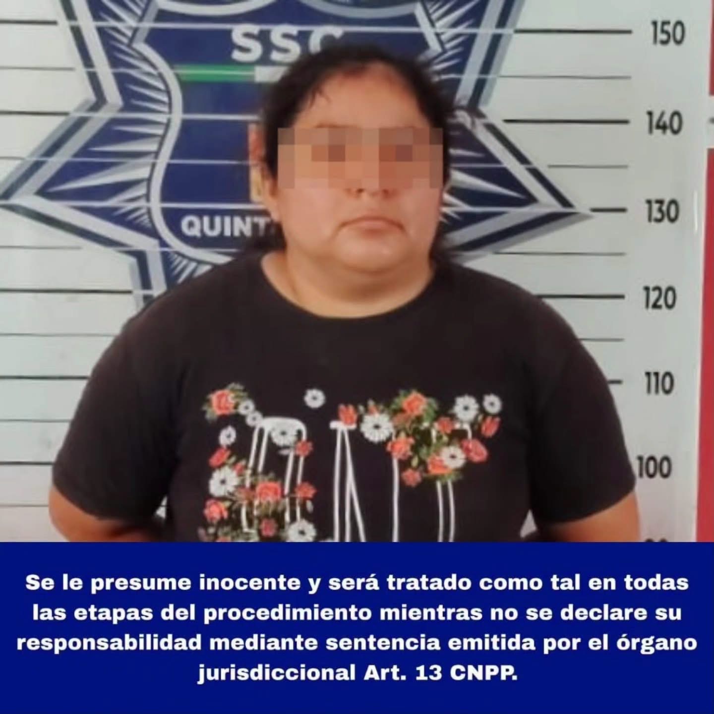 Detienen a Wendy Clarisa en avenida Centenario