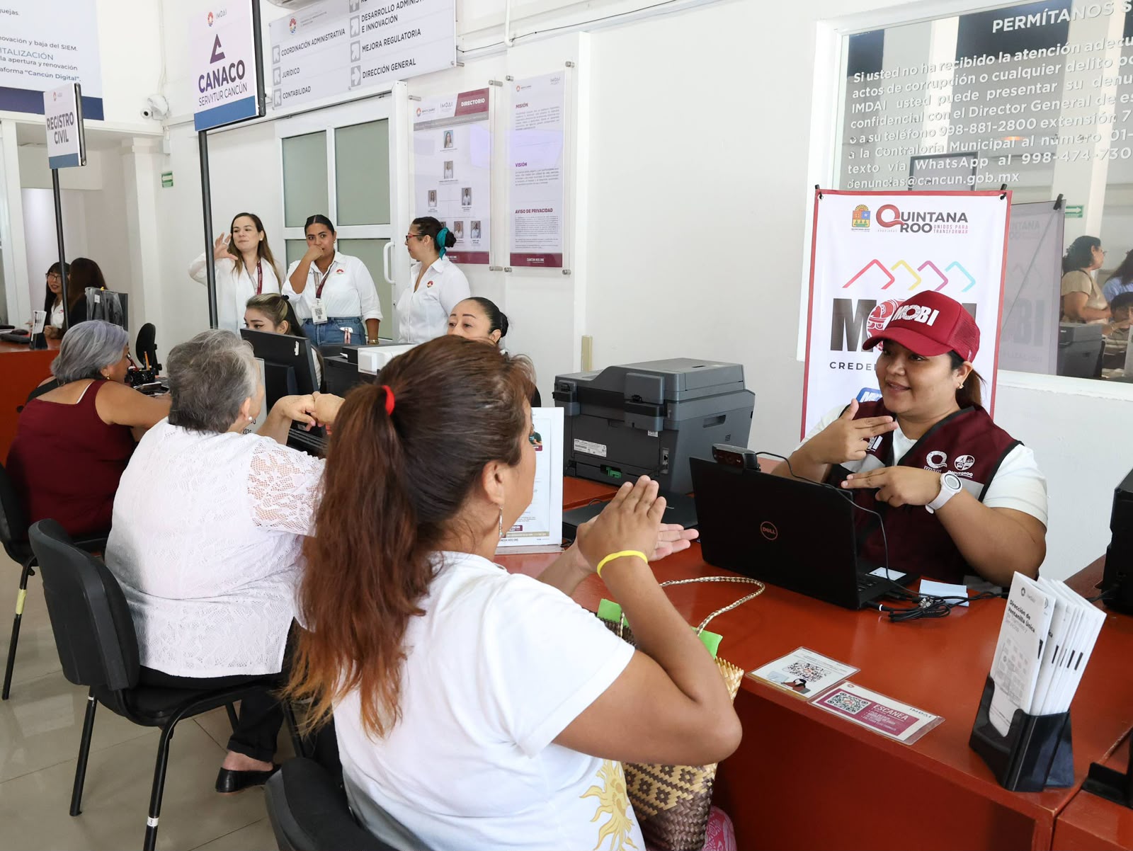 Nuevo Módulo MOBI facilita credencialización en Benito Juárez