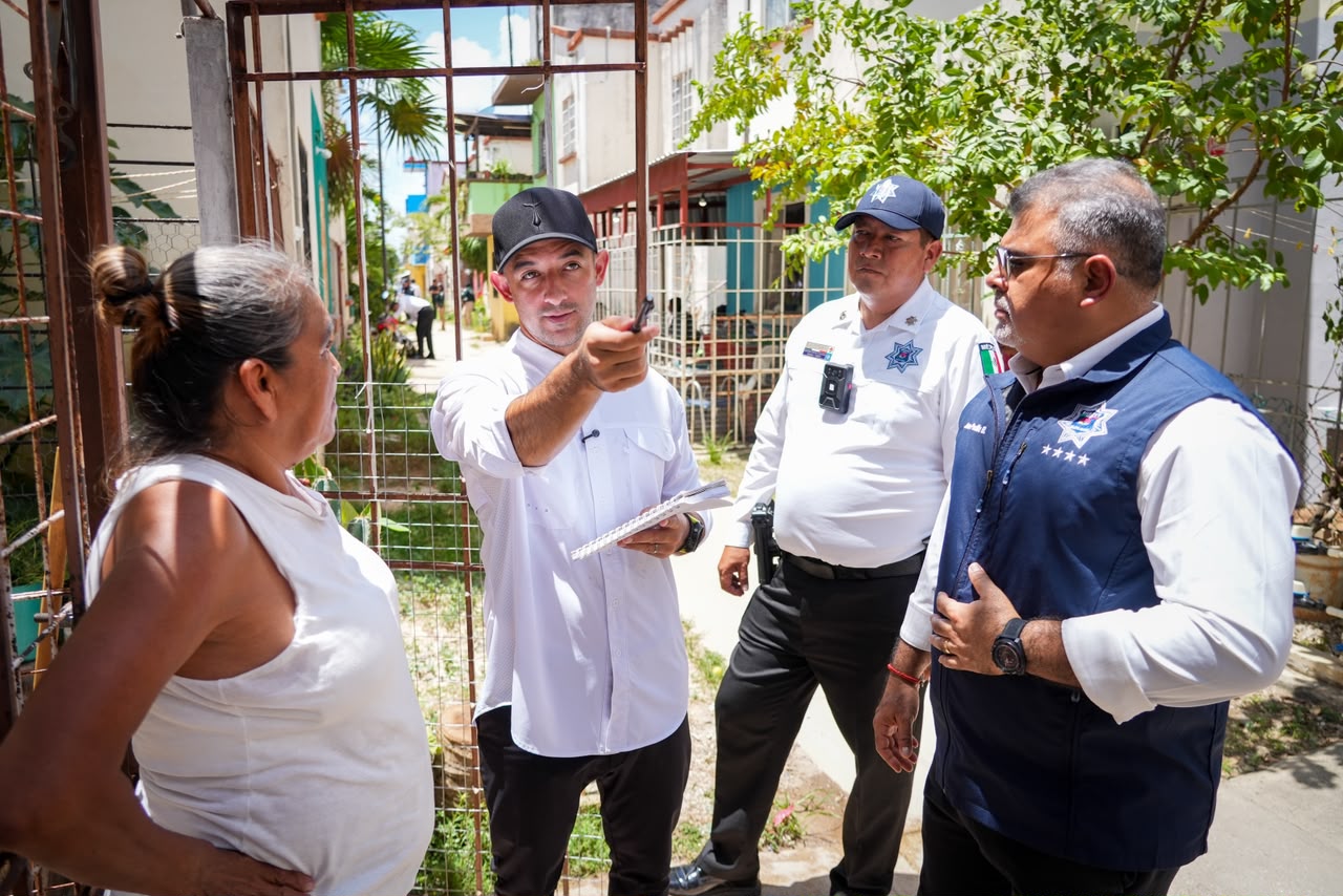Benito Juárez fortalece prevención del delito en Villas Otoch