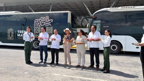 Tren Maya reactiva ruta Cancún-Playa del Carmen con cuatro viajes