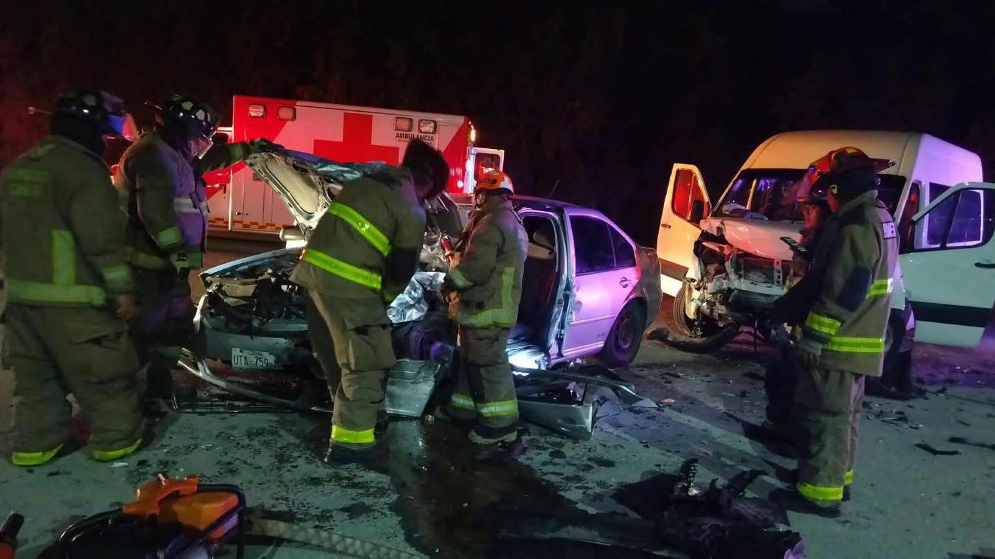 Accidente en libramiento Mérida-Cancún deja cinco lesionados