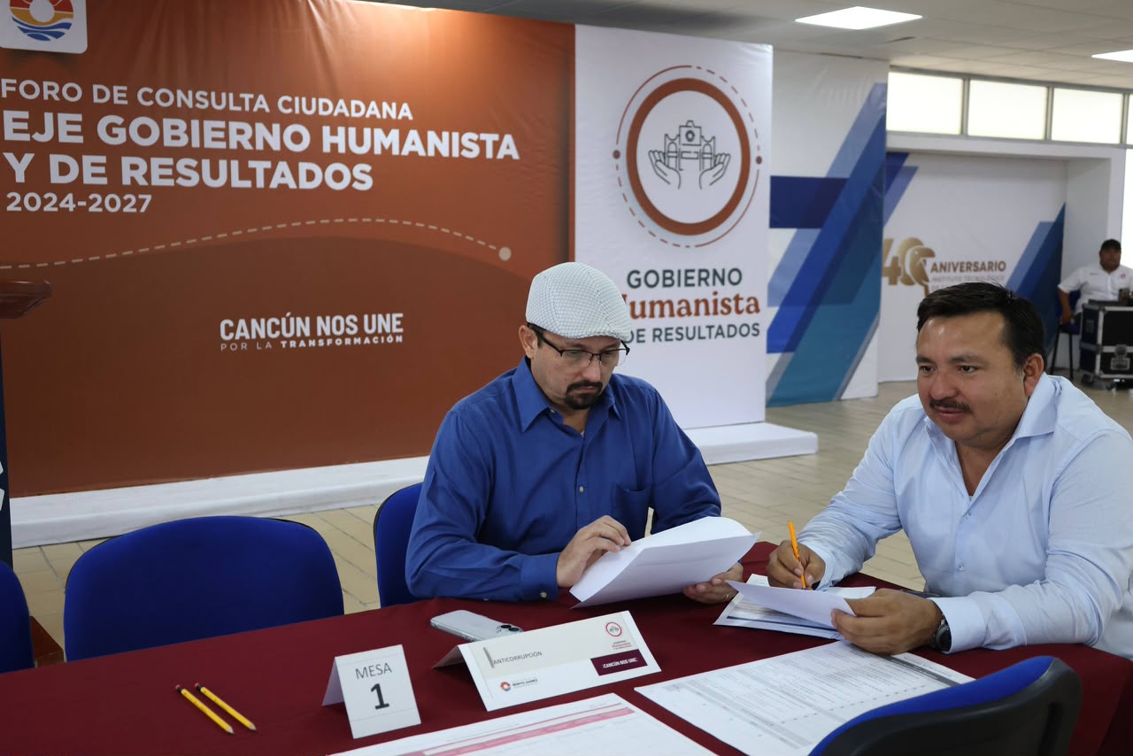 Benito Juárez concluye foros para plan municipal 2024-2027