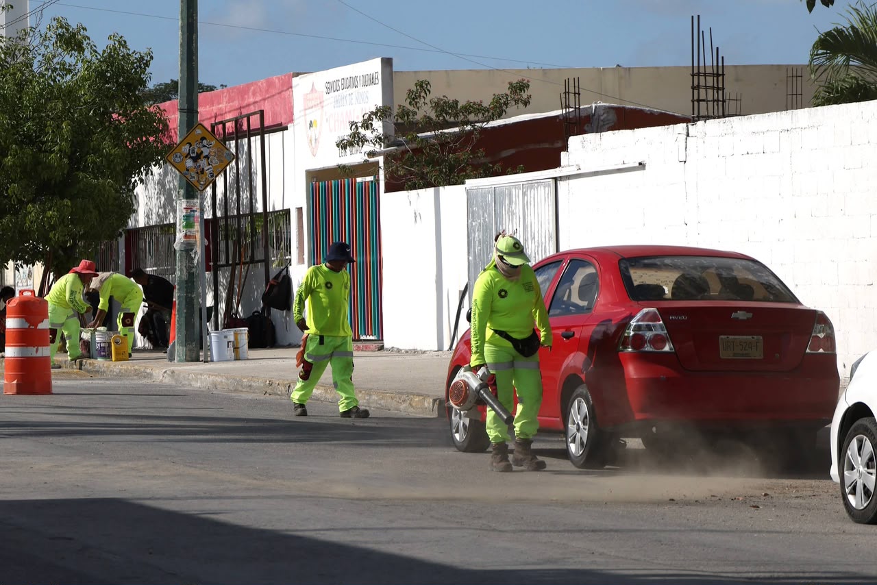 Benito Juárez mejora seguridad peatonal en SM 92