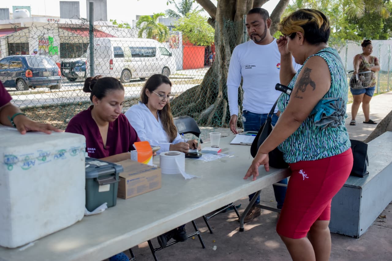 Feria de Paz acerca servicios a familias en SM 260