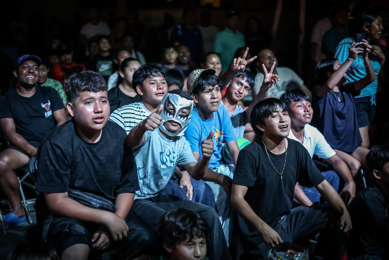 Benito Juárez impulsa integración familiar con lucha libre