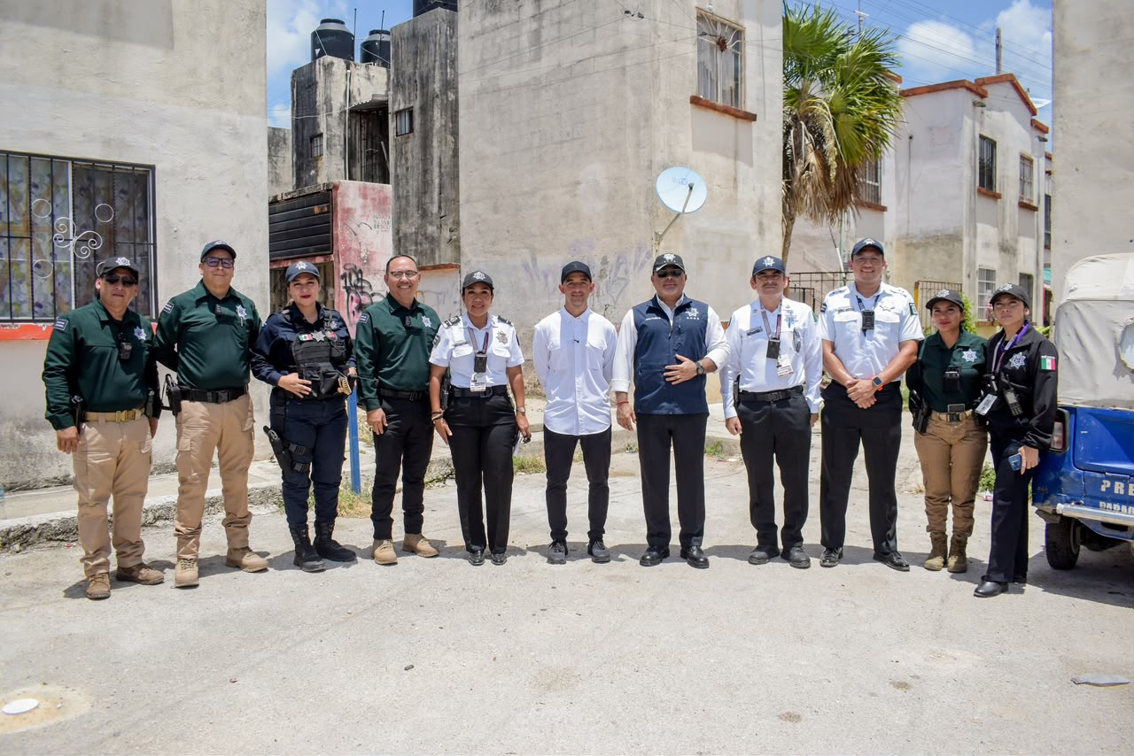 Benito Juárez fortalece prevención del delito en Villas Otoch