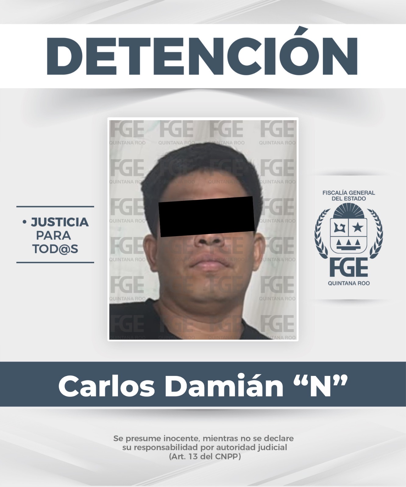 Fiscalía asegura drogas y detiene a tres en Quintana Roo