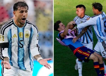 FIFA sanciona a Leandro Paredes con 10 partidos de suspensión