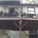 VIDEO; Terraza se desploma durante operativo SWAT