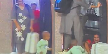 VIDEO: Ascensor se desploma y mujer es aplastada