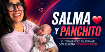 VIDEO: Salma Hayek enternece con su nieto “Panchito”