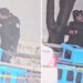 VIDEO: Captan a policía agrediendo a su compañera