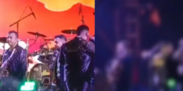 Atacan a balazos a vocalista de Beto y sus Canarios en pleno concierto