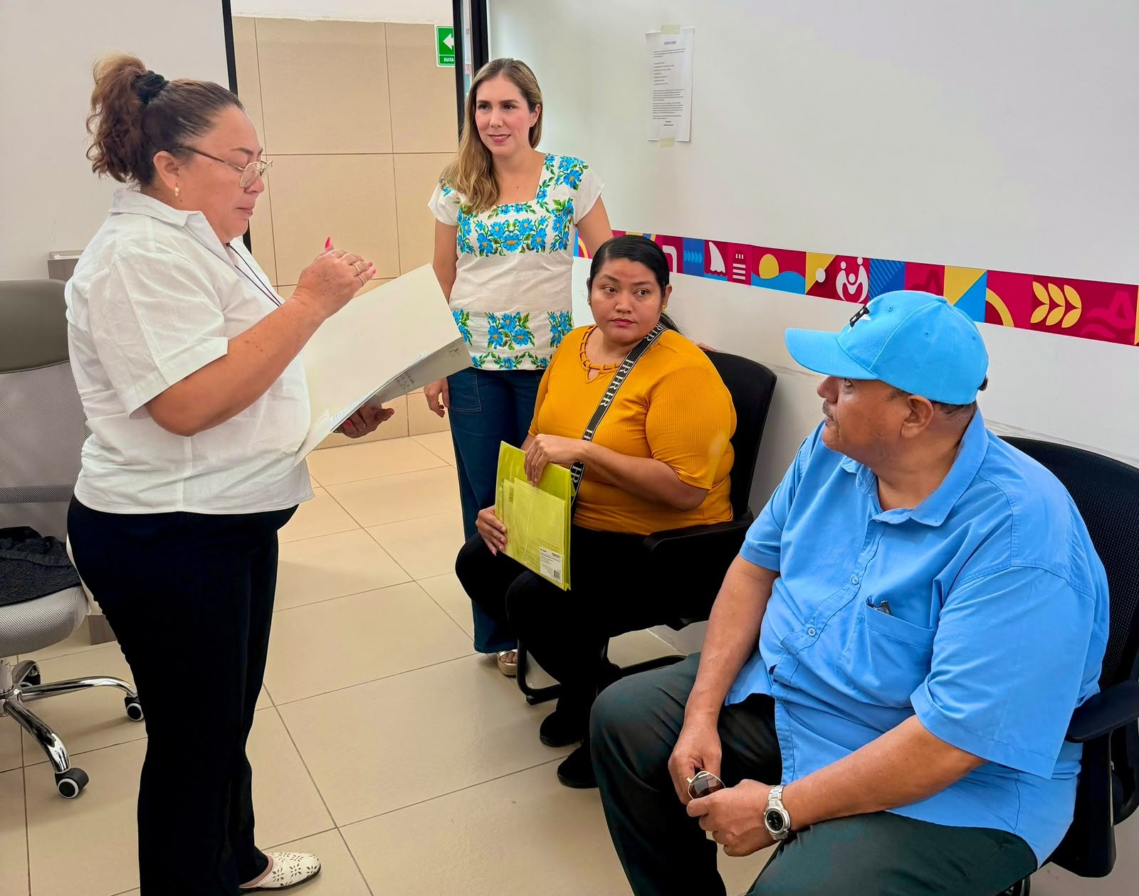 Atenea Gómez supervisa atención en Zona Continental