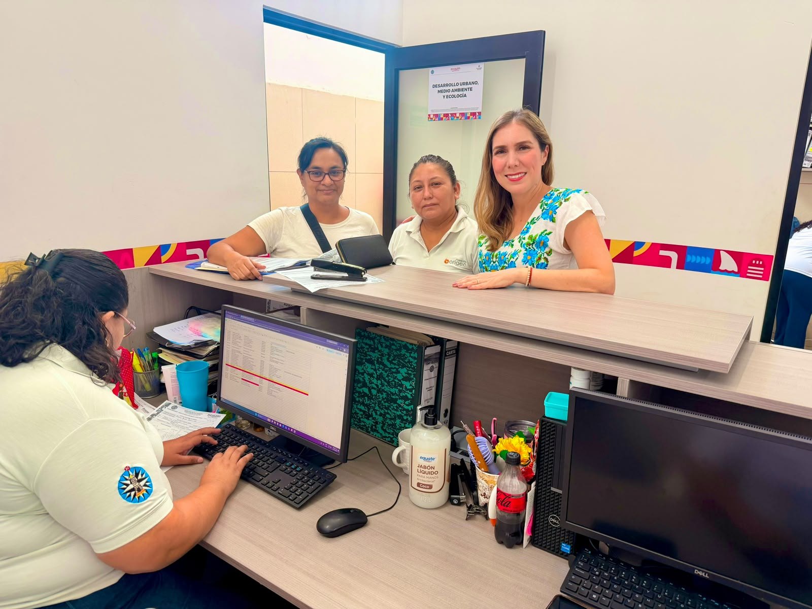 Atenea Gómez supervisa atención en Zona Continental