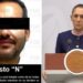 La presidenta Claudia Sheinbaum calificó como "relevante" la detención de Fausto Corrales, implicado en homicidio