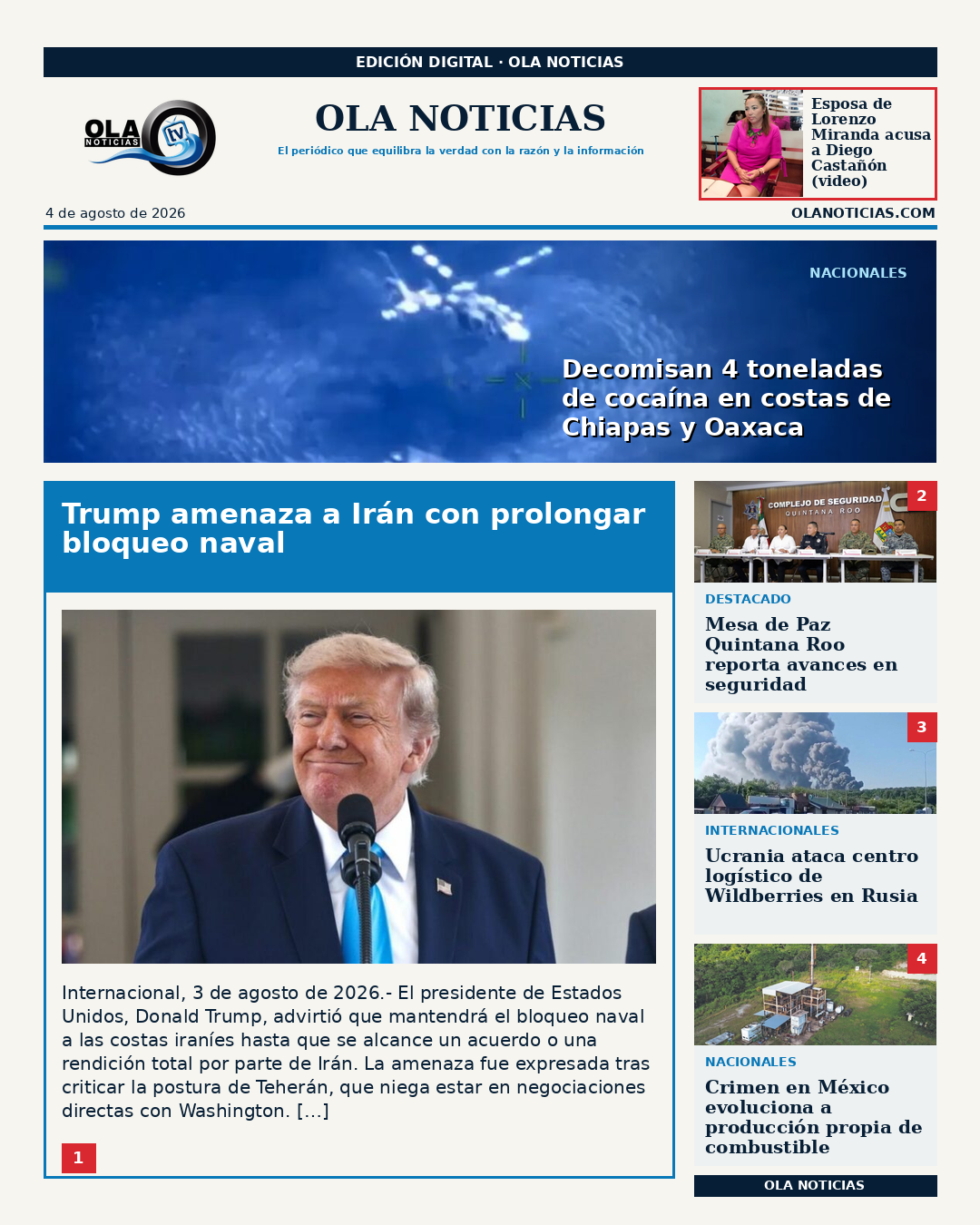 Primera Plana - 2026-08-04