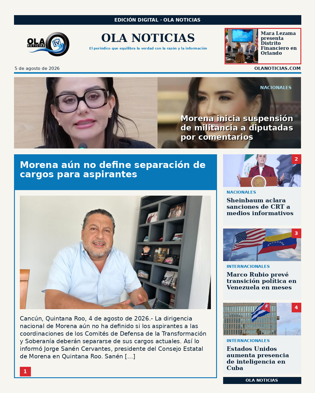Primera Plana - 2026-08-05