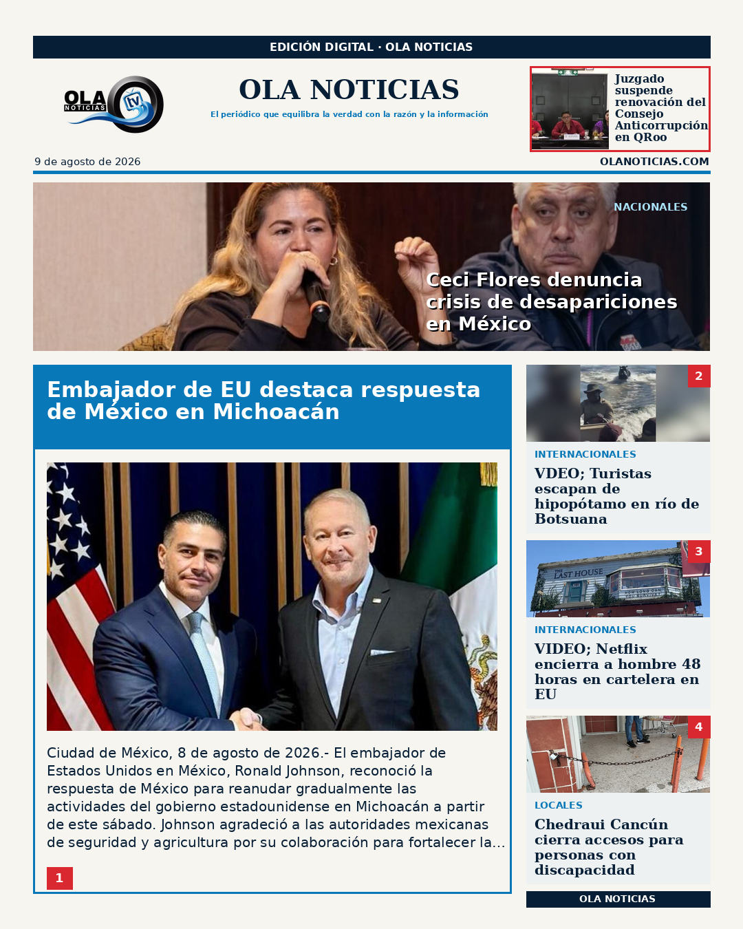 Primera Plana - 2026-08-09