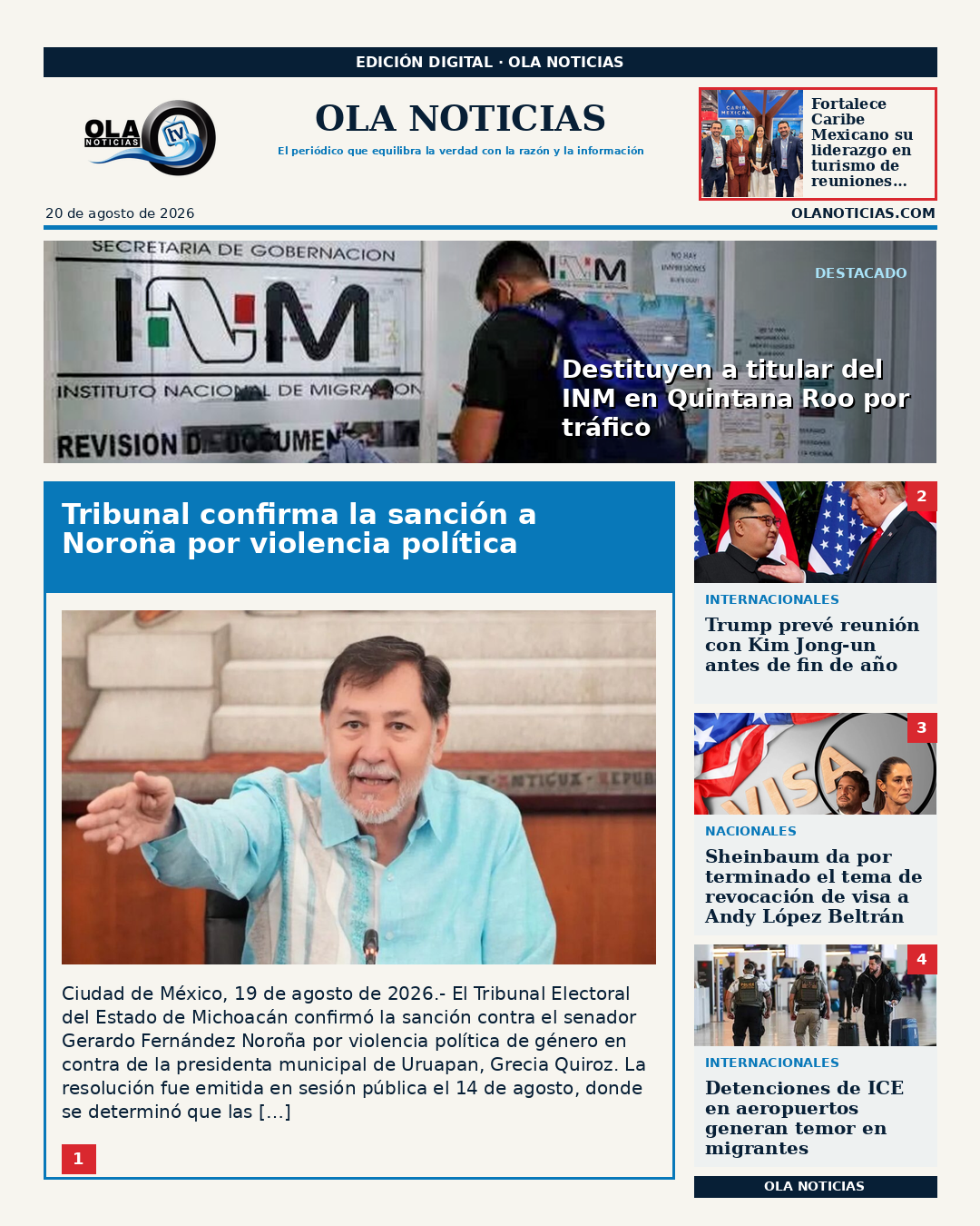 Primera Plana - 2026-08-20