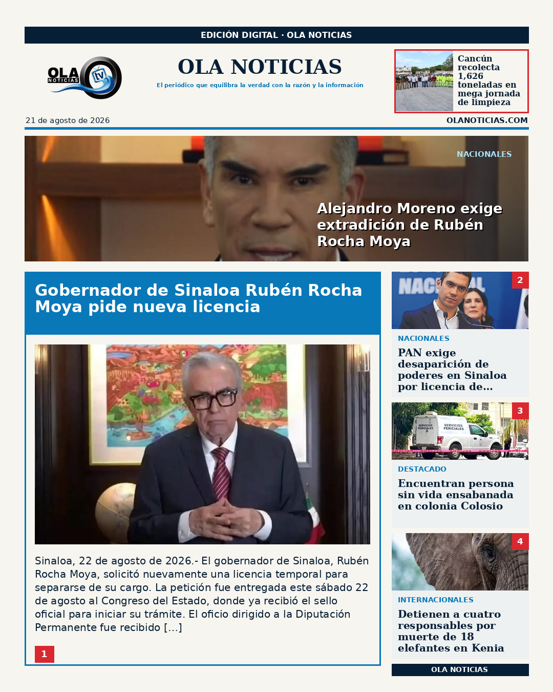 Primera Plana - 2026-08-21