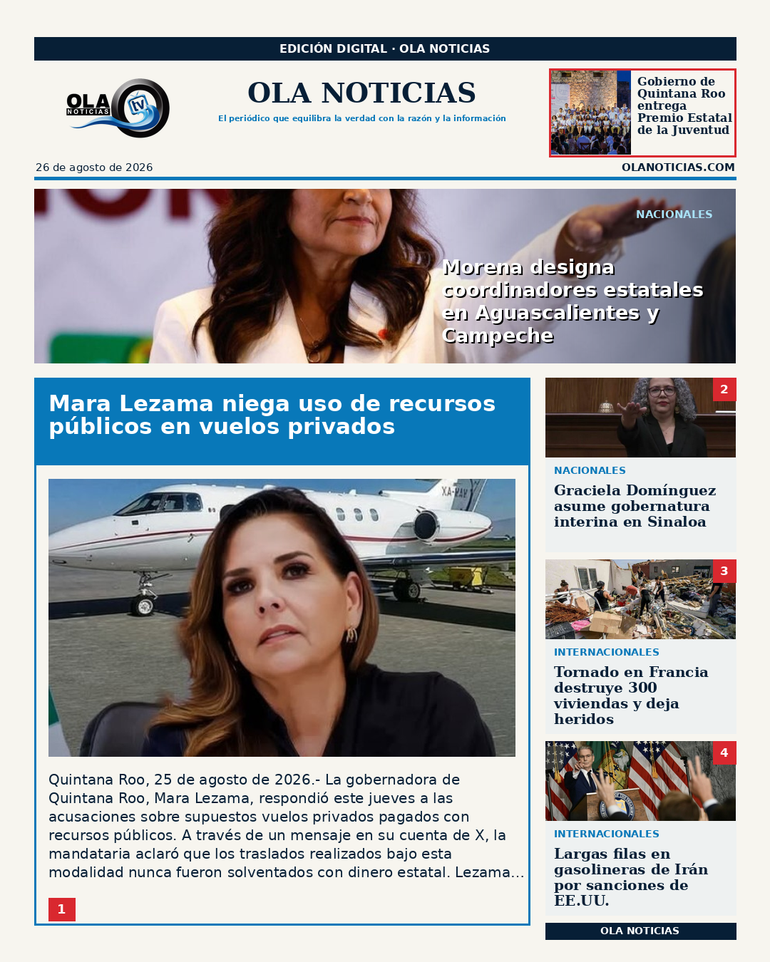 Primera Plana - 2026-08-26