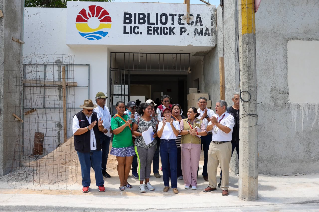 Avanza construcción de ludoteca en SM 96 de Cancún