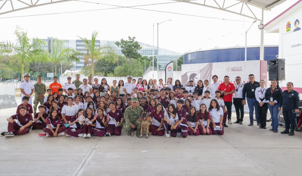 DIF Benito Juárez impulsa cultura de legalidad y paz juvenil