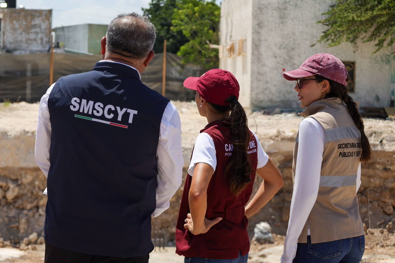 Ana Paty Peralta supervisa obras clave en Cancún