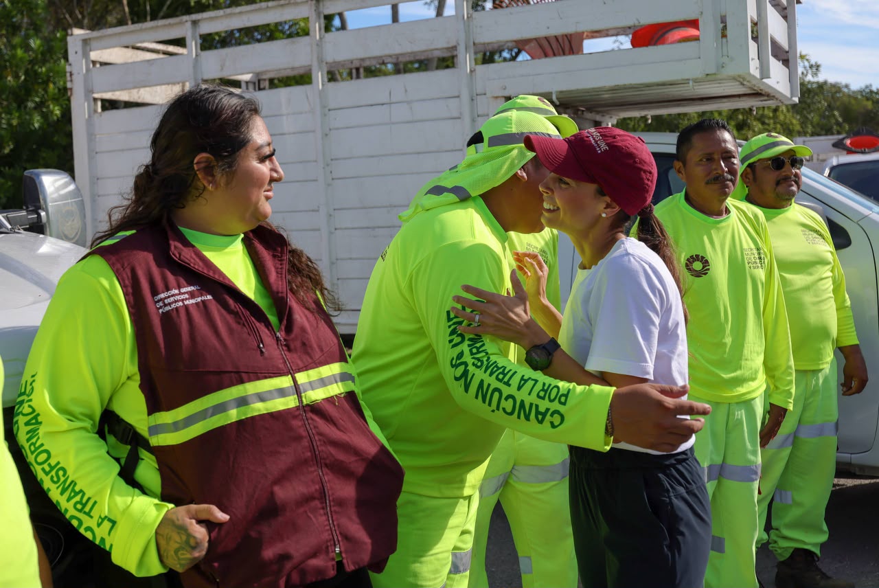 Mega jornada de limpieza en Villas del Mar moviliza 300 trabajadores