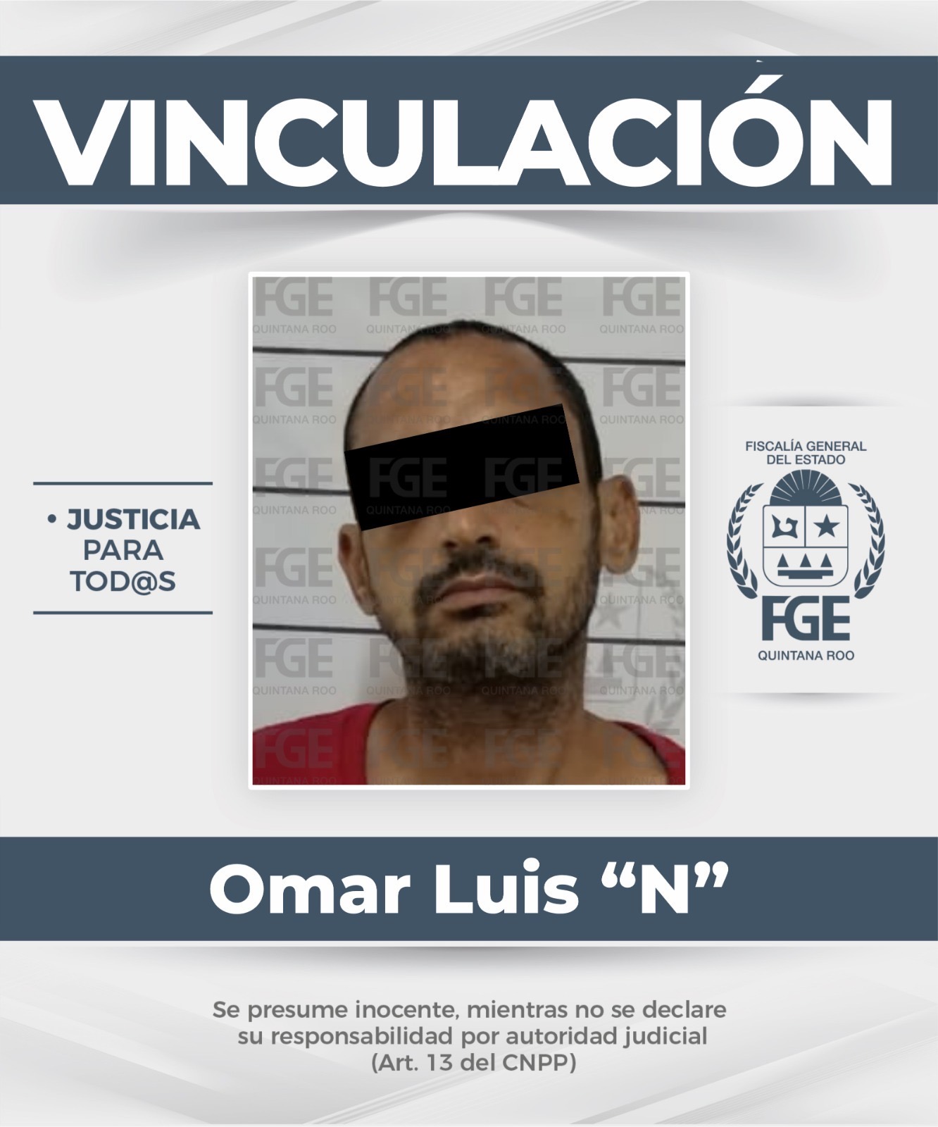 Vinculan a proceso a hombre por lesiones en Benito Juárez