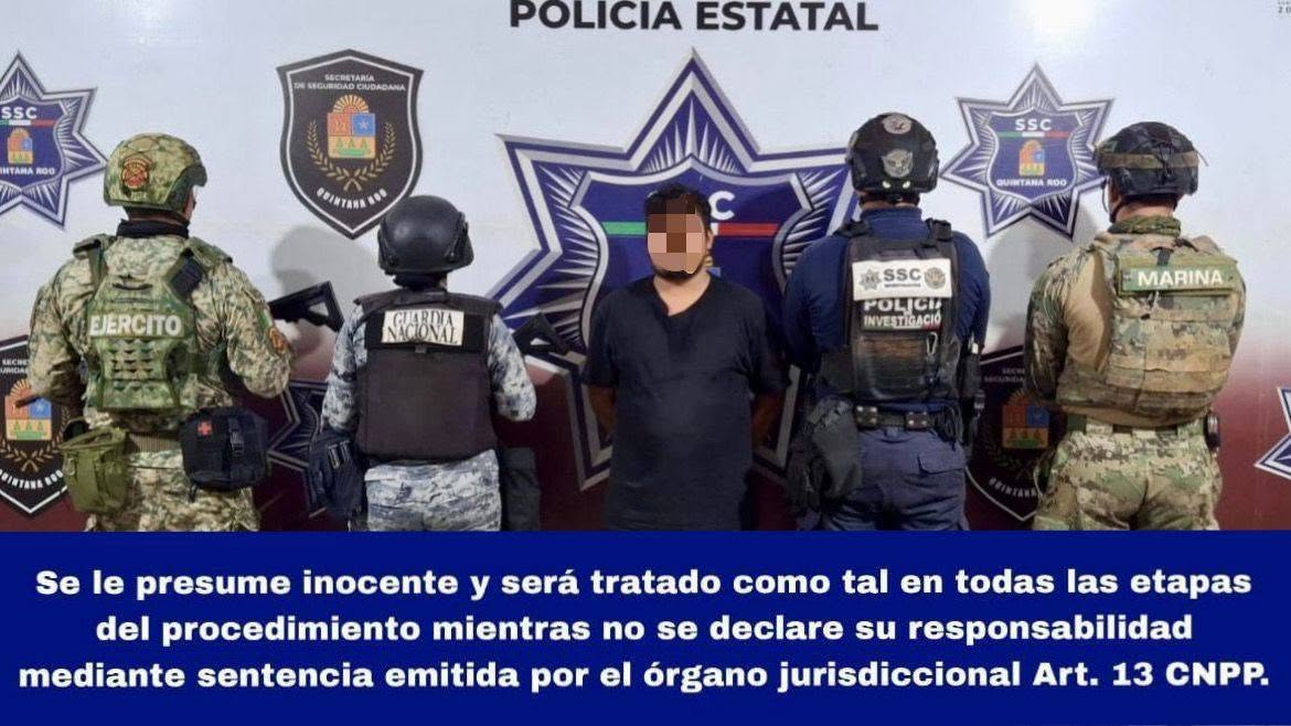 Detienen a Jesús Noé en Benito Juárez por homicidio