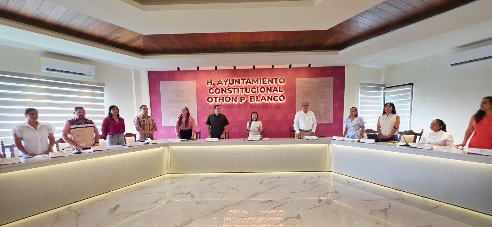 Cabildo de Othón P. Blanco aprueba sede para Segundo Informe