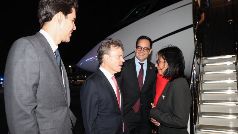 Delcy Rodríguez llega a EE.UU. para Asamblea General de la ONU