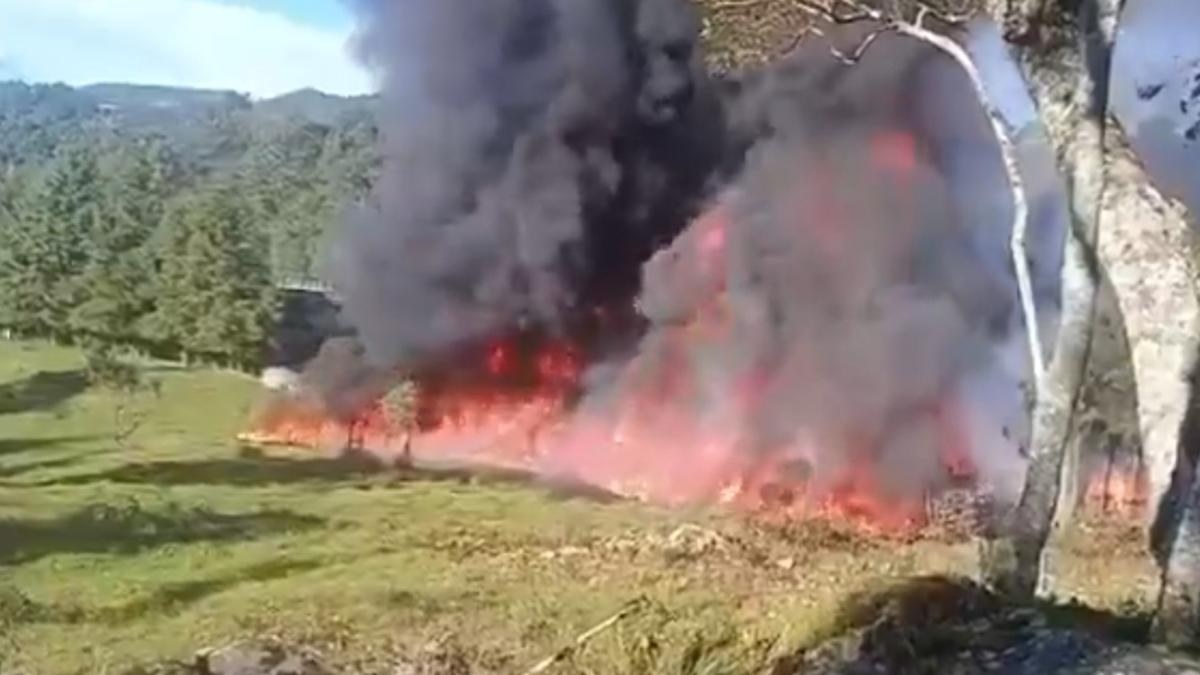 Explosión de pipa en Veracruz cierra autopista Xalapa-Perote