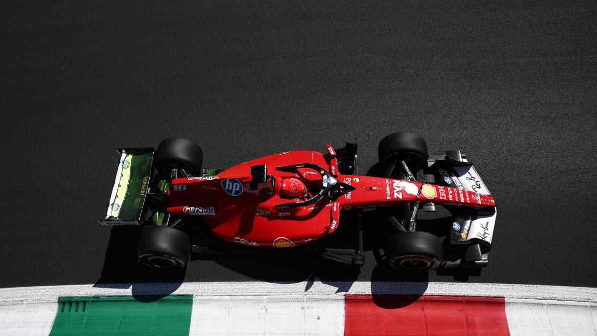 Ferrari domina práctica en Monza; Checo Pérez ausente