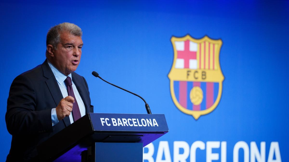 Laporta anuncia ambición total para Barcelona