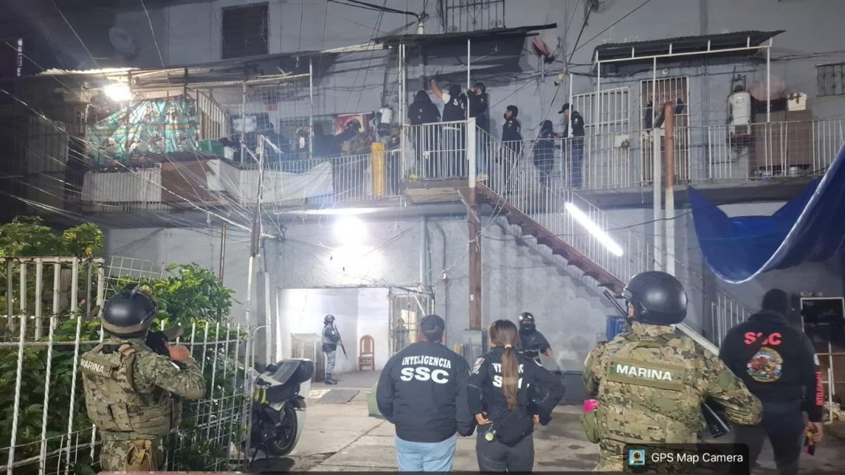 Semar asegura inmueble con droga en Tepito, Ciudad de México