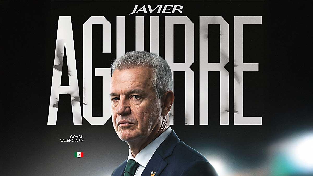 Javier Aguirre es nuevo técnico del Valencia CF