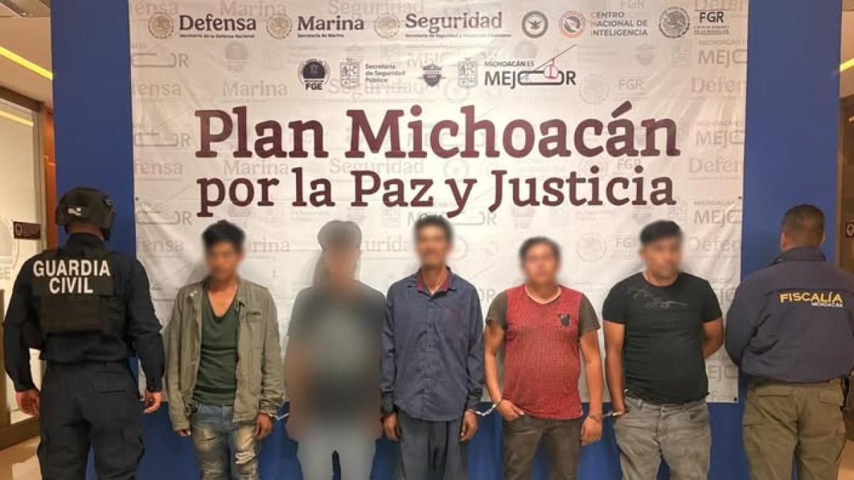 Detienen a ‘La Goma’ líder de ‘La Venada’ en Michoacán