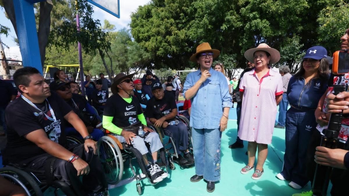Rescatan deportivo para personas con discapacidad en Ecatepec