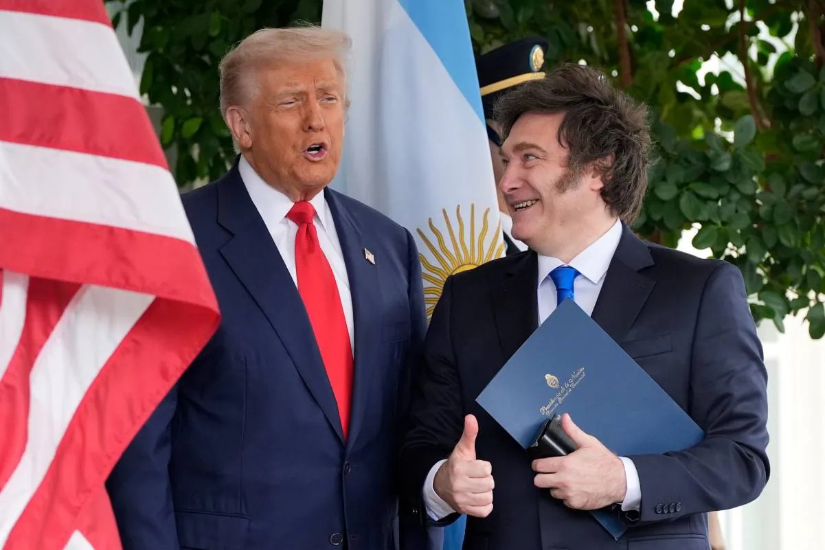 Milei destaca postura de Trump sobre islas Malvinas