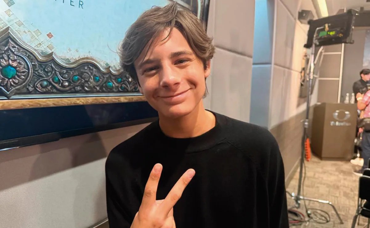 Luca de la Torre debuta en telenovela a los 15 años