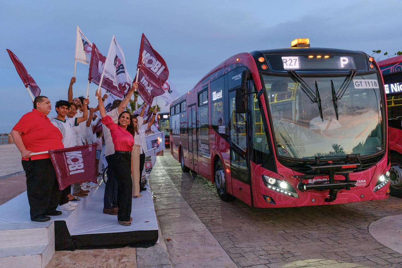 Cancún inicia ruta 27 del sistema MOBI para mejorar movilidad