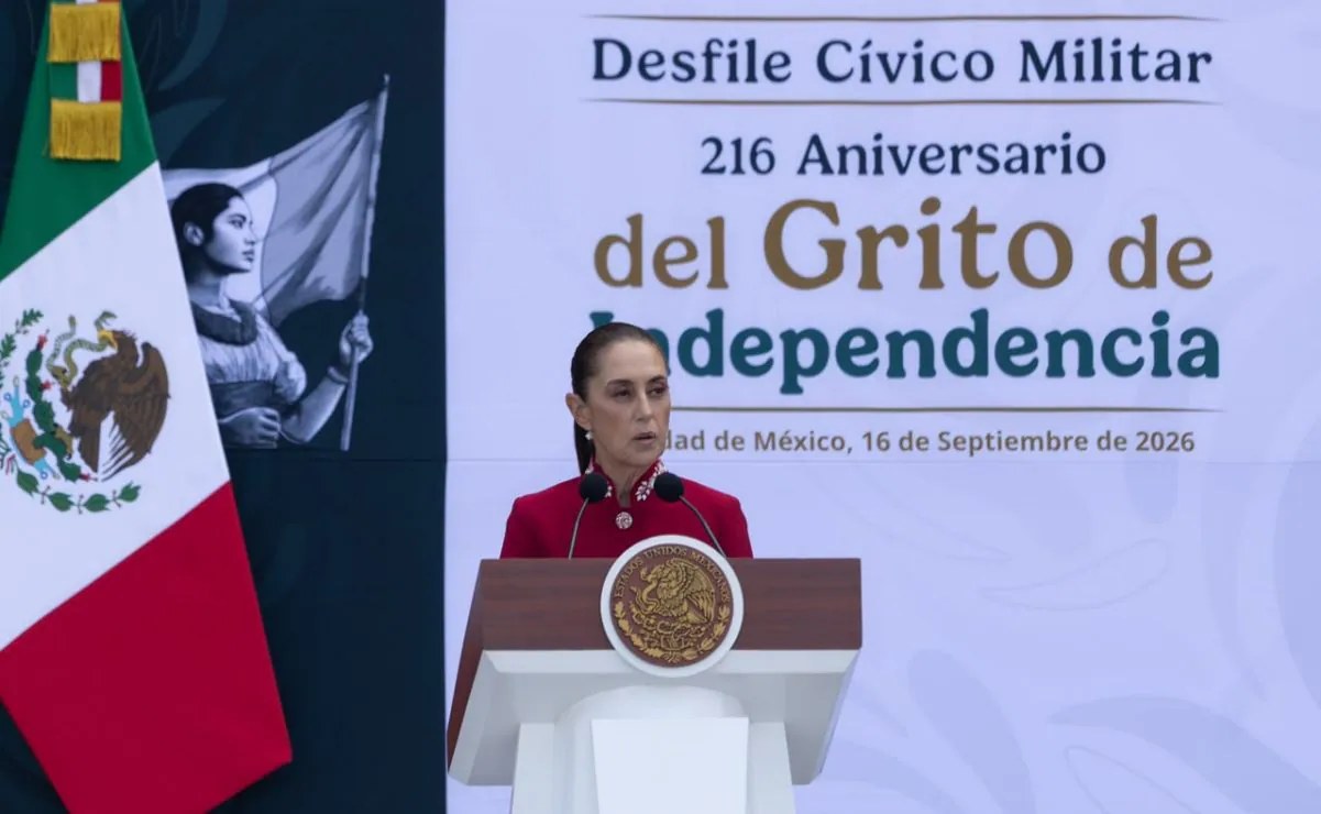 Sheinbaum reafirma soberanía en Desfile Militar 2026