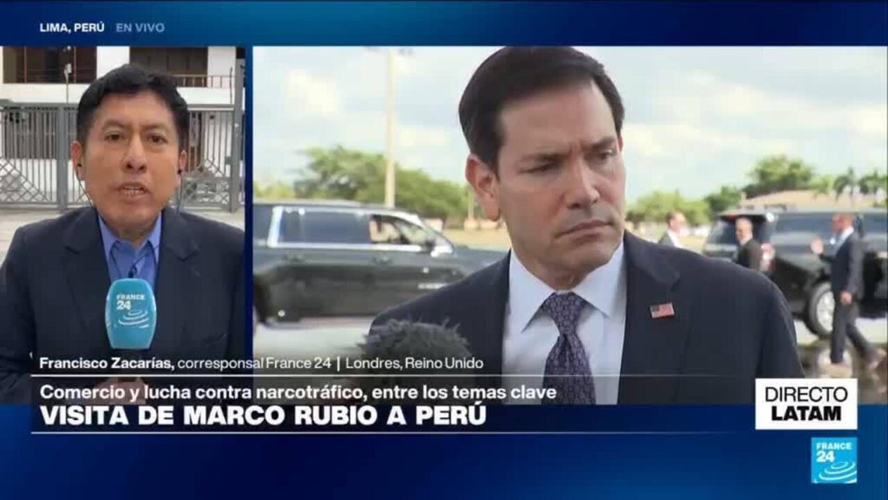 Marco Rubio visita Perú y tensiona relación con China