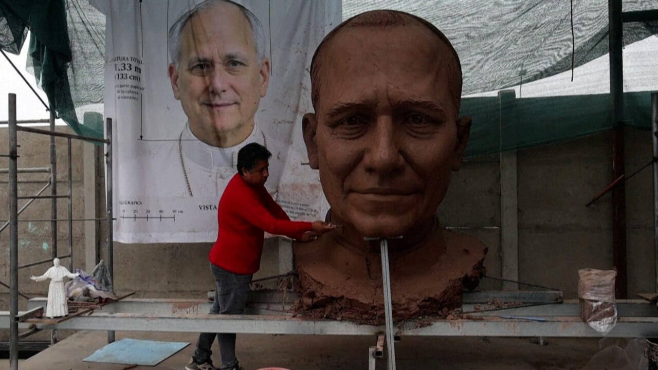 Perú prepara monumento gigante al papa León XIV