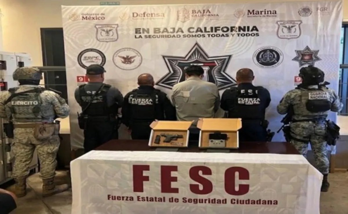 Ejército desactiva dron en Tijuana y detiene operador