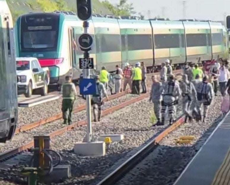 Descarrilamiento del Tren Maya cerca de Campeche sin heridos