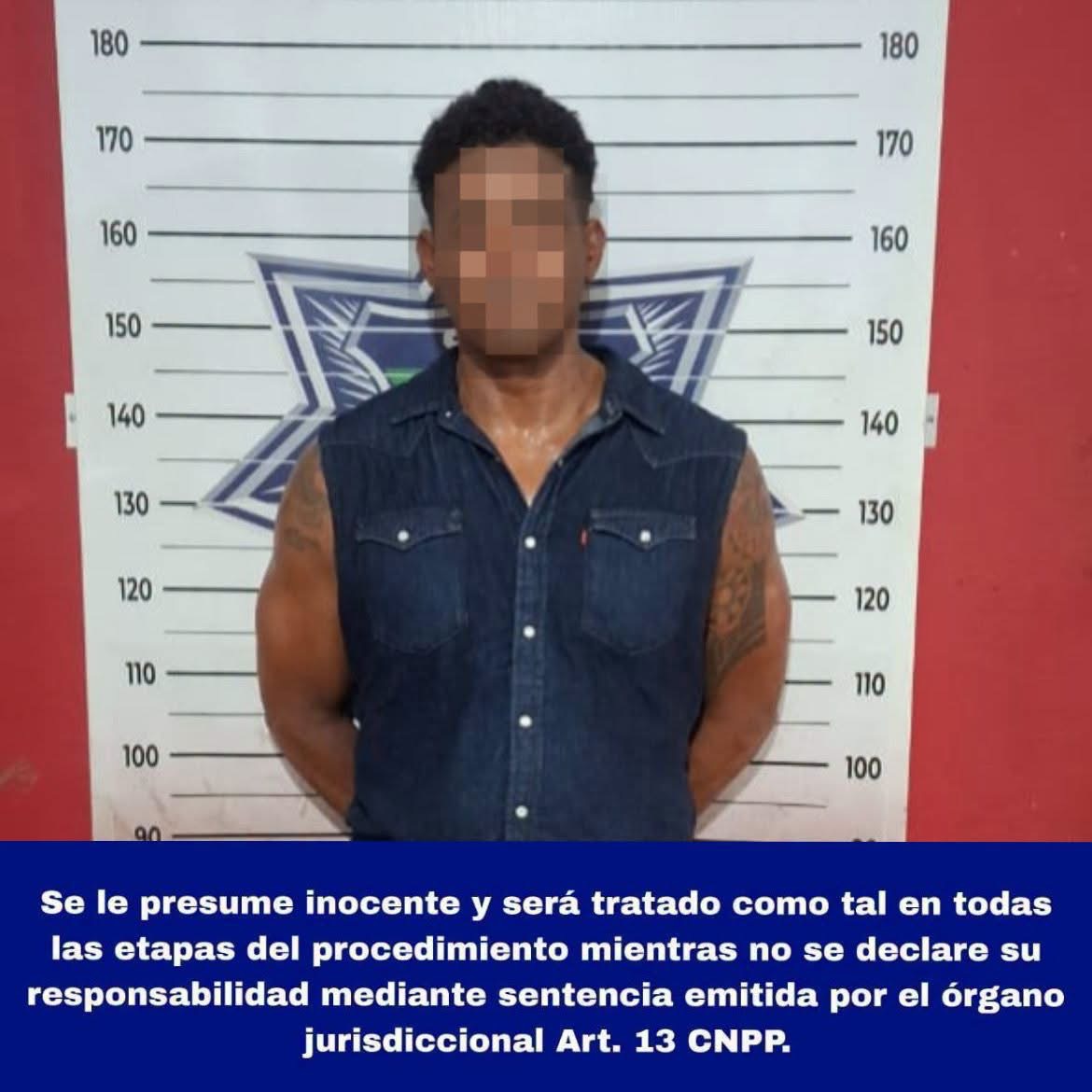 Detienen a Ariel “N” por presunto narcomenudeo en Benito Juárez